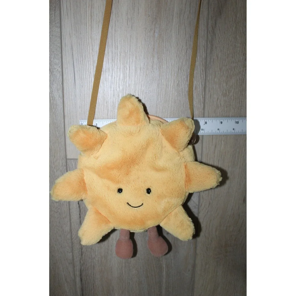 Jellycat Amuseables Retired Sun Bag Yellow Plush Crossbody Novelty Purse Kids